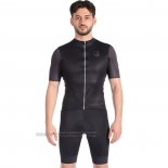 2022 Fahrradbekleidung Campagnolo Shwarz Trikot Kurzarm und Tragerhose