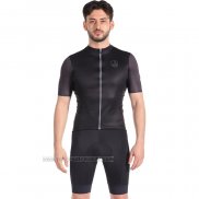 2022 Fahrradbekleidung Campagnolo Shwarz Trikot Kurzarm und Tragerhose