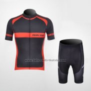 2011 Fahrradbekleidung Pearl Izumi Shwarz und Rot Trikot Kurzarm und Tragerhose