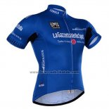 2015 Fahrradbekleidung Giro d'Italia Blau Trikot Kurzarm und Tragerhose