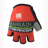 2018 Bahrain Merida Handschuhe Radfahren Rot