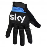 2020 Sky Langfingerhandschuhe Radfahren Shwarz