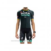 2021 Fahrradbekleidung Bora-Hansgrone Weltmeister Trikot Kurzarm und Tragerhose