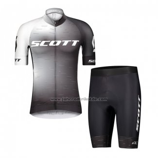 2021 Fahrradbekleidung Scott Wei Trikot Kurzarm und Tragerhose