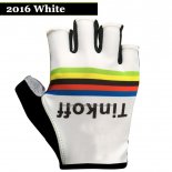 2016 Saxo Bank Tinkoff Handschuhe Radfahren Wei
