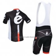 2013 Fahrradbekleidung Cervelo Wei und Shwarz Trikot Kurzarm und Tragerhose