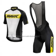 2017 Fahrradbekleidung Mavic Wei Trikot Kurzarm und Tragerhose