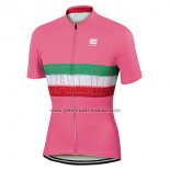 2017 Fahrradbekleidung Sportful Champion Italien Rot Trikot Kurzarm und Tragerhose