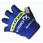 2020 Orica Scott Handschuhe Radfahren Blau