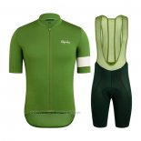2021 Fahrradbekleidung Rapha Verde Trikot Kurzarm und Tragerhose