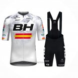 2024 Fahrradbekleidung BH Coloma Wei Trikot Kurzarm Und Tragerhose