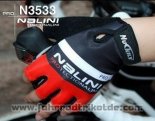 2013 Nalini Handschuhe Radfahren Shwarz und Rot