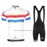 2017 Fahrradbekleidung Assos Champion Niederlande Trikot Kurzarm und Tragerhose