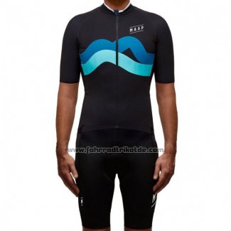 2017 Fahrradbekleidung Maap Fat Stripe Shwarz Trikot Kurzarm und Tragerhose