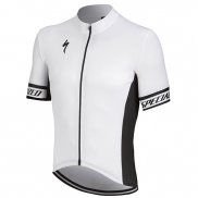 2018 Fahrradbekleidung Specialized Wei Shwarz Trikot Kurzarm und Tragerhose