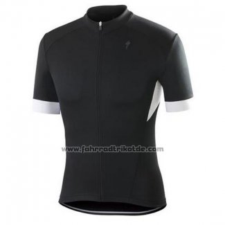 2016 Fahrradbekleidung Specialized Hell Shwarz und Wei Trikot Kurzarm und Tragerhose