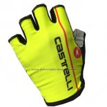 2017 Castelli Handschuhe Radfahren Gelb