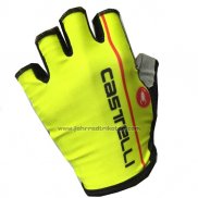 2017 Castelli Handschuhe Radfahren Gelb