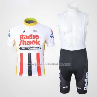 2011 Fahrradbekleidung Radioshack Champion Stati Uniti Trikot Kurzarm und Tragerhose