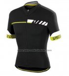 2015 Fahrradbekleidung Specialized Shwarz und Gelb Trikot Kurzarm und Tragerhose