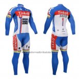 2015 Fahrradbekleidung Tinkoff Saxo Bank Champion Slowakische Republik Trikot Langarm und Tragerhose