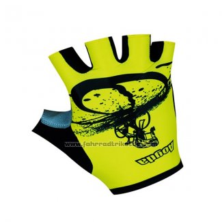 2017 Aogda Handschuhe Radfahren Gelb und Shwarz