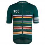 2019 Fahrradbekleidung Rcc Paul Smith Grun Trikot Kurzarm und Tragerhose