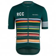 2019 Fahrradbekleidung Rcc Paul Smith Grun Trikot Kurzarm und Tragerhose