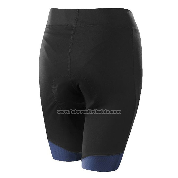 2020 Fahrradbekleidung Frau Loffler Rosa Blau Shwarz Trikot Kurzarm und Tragerhose