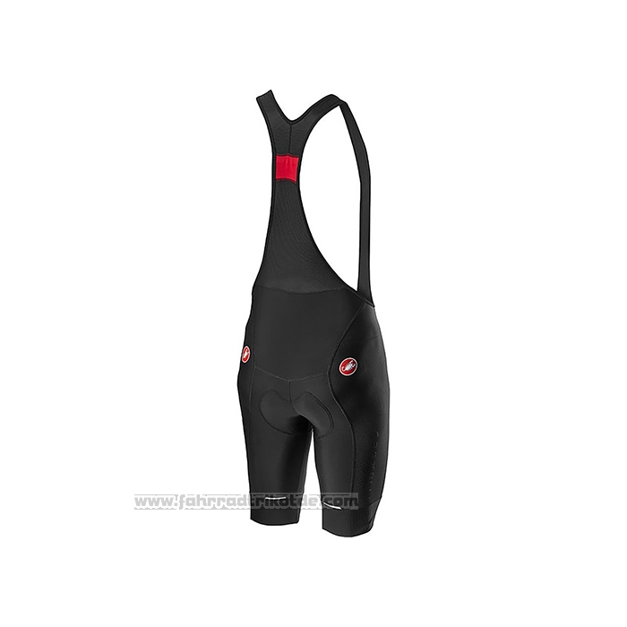 2021 Fahrradbekleidung Castelli Blau Grau Trikot Kurzarm und Tragerhose