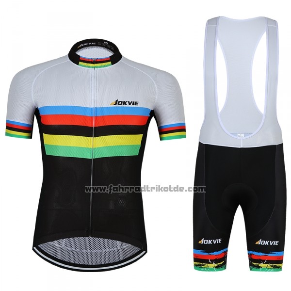 2018 Fahrradbekleidung UCI Weltmeister Jokvie Trikot