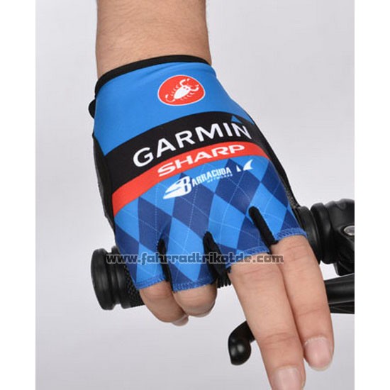 2014 Garmin Handschuhe Radfahren Blau