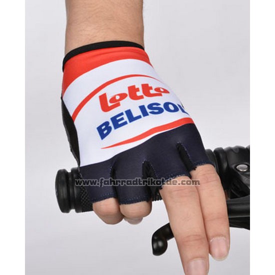 2014 Lotto Handschuhe Radfahren Rot